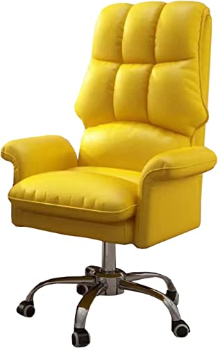 Computerstuhl mit Rollen & Armlehnen, Home Office Recliner - Ergonomische Rückenstütze, Boss Stuhl für Gaming & Sitzen, Grau Drehgelenk & Verstellbare Rückenlehne Computerstuhl mit Rollen & Armlehnen, Home Office Recliner - Ergonomische Rückenstütze, Boss Stuhl für Gaming & Sitzen, Grau Drehgelenk & Verstellbare Rückenlehne von Generisch