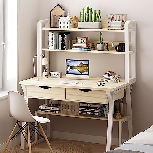 Computertisch mit Stall und Bücherregal – Stilvoller Home-Office-Arbeitsplatz – moderner Arbeitszimmer/Schreibtisch mit oberen Ablageflächen Computertisch mit Stall und Bücherregal – Stilvoller Home-Office-Arbeitsplatz – moderner Arbeitszimmer/Schreibtisch mit oberen Ablageflächen von Generisch
