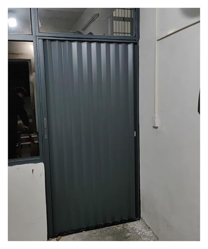 Concertina Raumteiler Falttür Metall Aluminium Wasserdicht mit Schloss & Kit Ideal für Innen Offene Küche und Raumteiler Concertina Raumteiler Falttür Metall Aluminium Wasserdicht mit Schloss & Kit Ideal für Innen Offene Küche und Raumteiler von Generisch