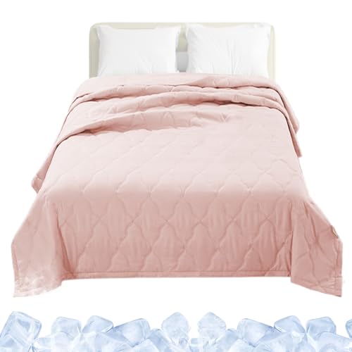 Cooling Blanket, Night Comforter Double Sided Ice Chilling, 39.37x59.06 Inch Breathable Fabric & Lightweight Design, Soft Cozy Blankets for Couch Bed Adults Nights Sweats Sleepers von Generisch