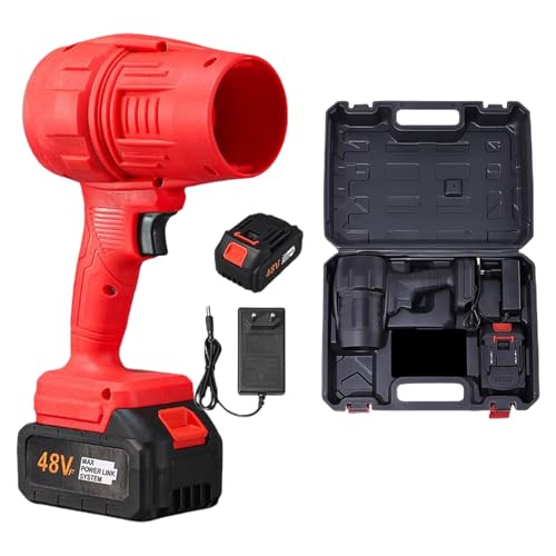 Cordless Leaf Blower - Portable Dust Cleaner | Powerful Portable Leaf Blower with Battery and Charger | Electric Cordless | Snow Blowing Duster for Driveway Yard Car Grass Lawn Cordless Leaf Blower - Portable Dust Cleaner | Powerful Portable Leaf Blower with Battery and Charger | Electric Cordless | Snow Blowing Duster for Driveway Yard Car Grass Lawn von Generisch