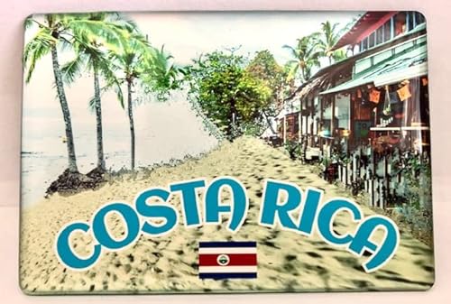 Costa Rica Kühlschrankmagnet Fridge Magnet Costa Rica Souvenir Reiseandenken Costa Rica Geschenkartikel Ferien von Generisch