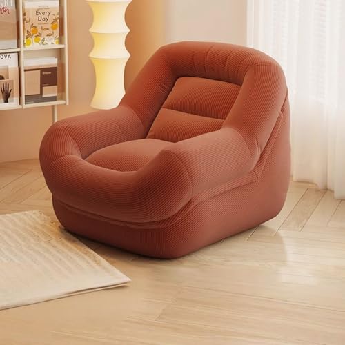 Couch ohne Knochen – Ergonomischer Sitzsack-Stuhl mit hochdichtem Schaumstoff, bequemes Cord-Design, keine Montage erforderlich für Wohnzimmer oder Schlafzimmer Couch ohne Knochen – Ergonomischer Sitzsack-Stuhl mit hochdichtem Schaumstoff, bequemes Cord-Design, keine Montage erforderlich für Wohnzimmer oder Schlafzimmer von Generisch