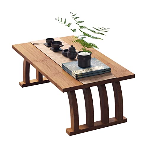 Couchtisch, niedriger Multifunktionstisch, Japanischer Teetisch für Schlafzimmer und kleine Wohnungen, Freizeitdesign, ideal zum Essen und Entspannen von Generisch