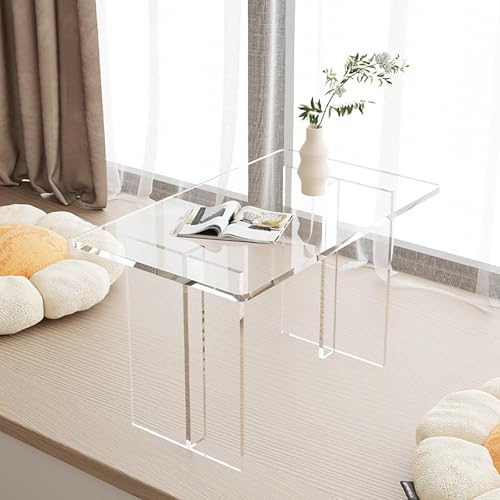 Couchtisch aus transparentem Acryl, modernes Design für kleine Wohnräume, stilvoller und funktionaler Beistelltisch Couchtisch aus transparentem Acryl, modernes Design für kleine Wohnräume, stilvoller und funktionaler Beistelltisch von Generisch