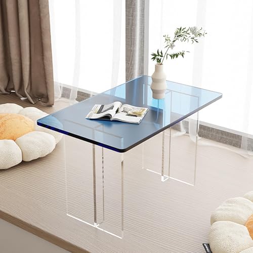 Couchtisch aus transparentem Acryl, modernes und funktionales Design für kleine Wohnräume von Generisch