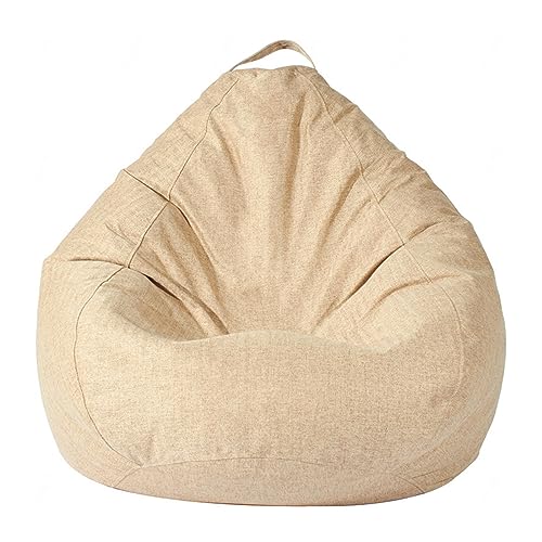 Cozy Linen Pouf-Bezug für Stühle, 70 x 80 cm, Beige – stilvolle Sofakissen, Lazy Canapé-Sitzbezüge für Wohnzimmer, vielseitige Loungemöbel Cozy Linen Pouf-Bezug für Stühle, 70 x 80 cm, Beige – stilvolle Sofakissen, Lazy Canapé-Sitzbezüge für Wohnzimmer, vielseitige Loungemöbel von Generisch