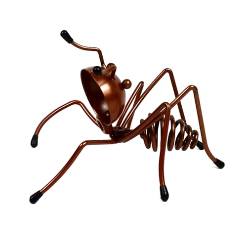 Creative Ant Weinflaschenhalter Retro Metall Weinflaschenregal Halter Tisch-Weinständer Ständer Halterung für Einzelflasche Desktop Büro Heimdekoration Creative Ant Weinflaschenhalter Retro Metall Weinflaschenregal Halter Tisch-Weinständer Ständer Halterung für Einzelflasche Desktop Büro Heimdekoration von Generisch