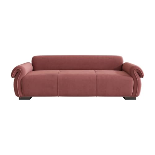 Cremefarbener Betthocker – Stilvoller rosa Wickelhocker für Schlafzimmer, Wohnzimmer, Garderobe, Sofa, Gastfamilie – mittelgroße Multifunktionsmöbel von Generisch