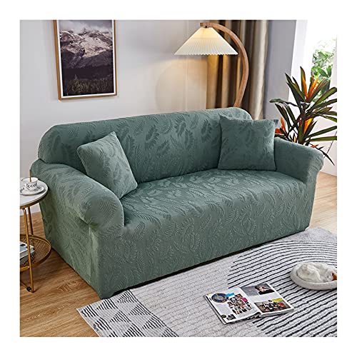 Cyan Vintage 3-Sitzer Sofabezug Stretch Polyester rutschfest Möbelschutz Passend für 190-230cm Sofas Pflegeleicht Stilvolle Wohnkultur von Generisch