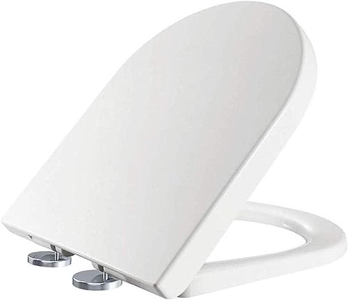 D WC-Sitz mit Absenkautomatik, leicht zu reinigende, langlebige Scharniere, ideal für moderne Badezimmer, verbesserter Komfort und stilvolles Design D WC-Sitz mit Absenkautomatik, leicht zu reinigende, langlebige Scharniere, ideal für moderne Badezimmer, verbesserter Komfort und stilvolles Design von Generisch