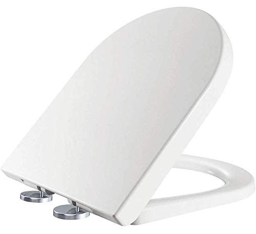 D WC-Sitz mit Absenkautomatik und leicht zu reinigenden, langlebigen Scharnieren von oben für moderne Badezimmer. Komfortables, stilvolles und hygienisches Design für verbesserte Benutzererfahrung D WC-Sitz mit Absenkautomatik und leicht zu reinigenden, langlebigen Scharnieren von oben für moderne Badezimmer. Komfortables, stilvolles und hygienisches Design für verbesserte Benutzererfahrung von Generisch