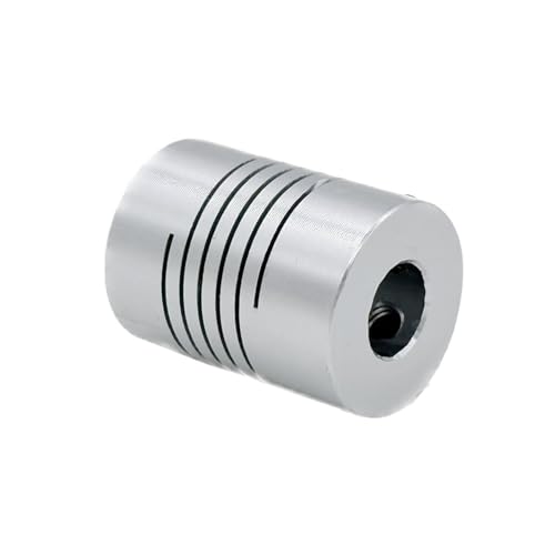 D19L25 3/4 mm 5 mm 6 mm 6,35 mm 8 mm 10 mm Aluminium Z-Achse Flexible Kupplung for Schrittmotor-Koppler-Wellenkupplungen 3D-Druckerteil(5x10x25) von Generisch