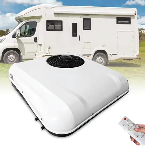 DC RV-Klimaanlage, effizientes Scroll-Kompressor-Kühlsystem, ultra-leiser Betrieb, ideal für Wohnmobile, LKWs, Wohnmobile, Lieferwagen, Bootsanhänger und Traktoren von Generisch