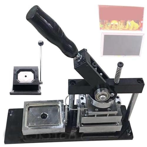 DIY Button Maker Machine with Paper Cutter for Personalized Badges, Includes Punch Press and 100 Button Parts for Creative Projects DIY Button Maker Machine with Paper Cutter for Personalized Badges, Includes Punch Press and 100 Button Parts for Creative Projects von Generisch