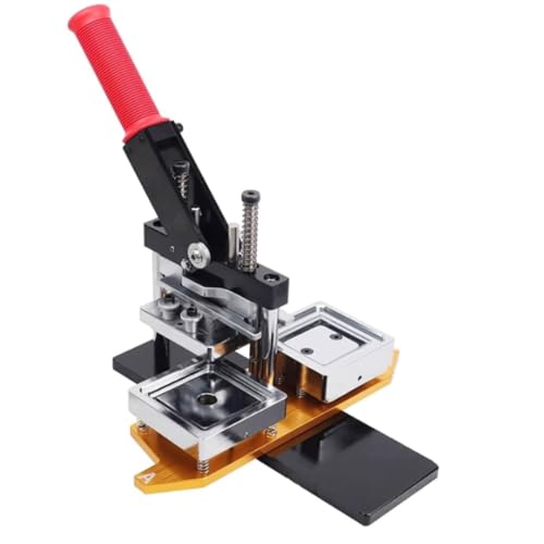 DIY Kühlschrankmagnet und Button Badge Making Kit, inklusive professionellem Metall Badge Maker und Papierschneider mit 100 Komponenten für kreative Projekte DIY Kühlschrankmagnet und Button Badge Making Kit, inklusive professionellem Metall Badge Maker und Papierschneider mit 100 Komponenten für kreative Projekte von Generisch
