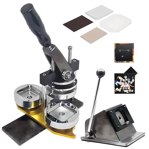 DIY Square Photo Badge Maker Kit - Create Custom Team & Gift Buttons for Crafts and Projects DIY Square Photo Badge Maker Kit - Create Custom Team & Gift Buttons for Crafts and Projects von Generisch