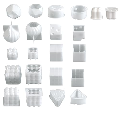 DIY Würfel Zwiebelturm Geometrie 3D Duftkerze Gips Deko Form Set Silikonform Basteln DIY Würfel Zwiebelturm Geometrie 3D Duftkerze Gips Deko Form Set Silikonform Basteln von Generisch