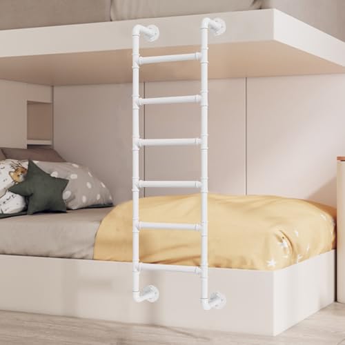 Dachboden-Etagenbettleiter – Metall-Eisenrohr, Notfall-Leiter für Sicherheit zu Hause, einfache Installation und Klettern von Generisch