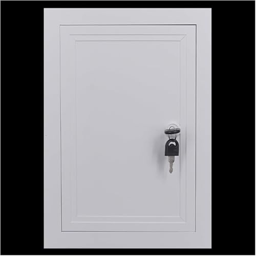Dachboden-Zugangsplatte mit Schloss/Schlüssel, Trockenbau/Decken-Inspektionsluke für Sanitärverdrahtung, Badezimmer, Dusche, Garage, Hausdienstschacht Dachboden-Zugangsplatte mit Schloss/Schlüssel, Trockenbau/Decken-Inspektionsluke für Sanitärverdrahtung, Badezimmer, Dusche, Garage, Hausdienstschacht von Generisch
