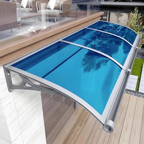 Dauerhaft Wasserdicht Blau Terrassenüberdachung 80x80cm UV-Schutz Sonnenschutz & Regenschutz Markise für Türen Eingänge & Außenbereiche Perfekte Schattenlösung für Garten & Terrasse Dauerhaft Wasserdicht Blau Terrassenüberdachung 80x80cm UV-Schutz Sonnenschutz & Regenschutz Markise für Türen Eingänge & Außenbereiche Perfekte Schattenlösung für Garten & Terrasse von Generisch