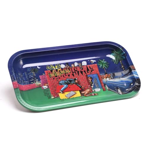 Death Row Records - Doggystyle - Rolling Tray - Dekoschale - Allzweck-Tablett aus Metall von Generisch