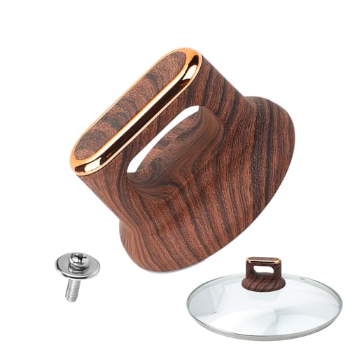 Deckelgriff-Ersatz – Topfdeckelknopf-Ersatz, Kochgeschirr-Abdeckgriff, hitzebeständige Pfannenabdeckung, Küchen-Kochgeschirr-Deckel, Handgriff für Kasserolle, Topfabdeckungen, Halteknopf Deckelgriff-Ersatz – Topfdeckelknopf-Ersatz, Kochgeschirr-Abdeckgriff, hitzebeständige Pfannenabdeckung, Küchen-Kochgeschirr-Deckel, Handgriff für Kasserolle, Topfabdeckungen, Halteknopf von Generisch