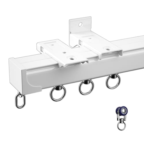 Deckenvorhangschienensystem – Leise Wandmontage, Sichtschutz-Trennschiene für elegante Innendekorationslösungen Deckenvorhangschienensystem – Leise Wandmontage, Sichtschutz-Trennschiene für elegante Innendekorationslösungen von Generisch