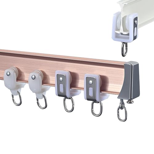 Deckenvorhangstangen, verstellbar, flexibel, für Fenster und Raumteiler, stark und langlebig, 1 m bis 6 m, einfache Installation, Wand- oder Deckenmontage, perfekt für große Räume. Deckenvorhangstangen, verstellbar, flexibel, für Fenster und Raumteiler, stark und langlebig, 1 m bis 6 m, einfache Installation, Wand- oder Deckenmontage, perfekt für große Räume. von Generisch