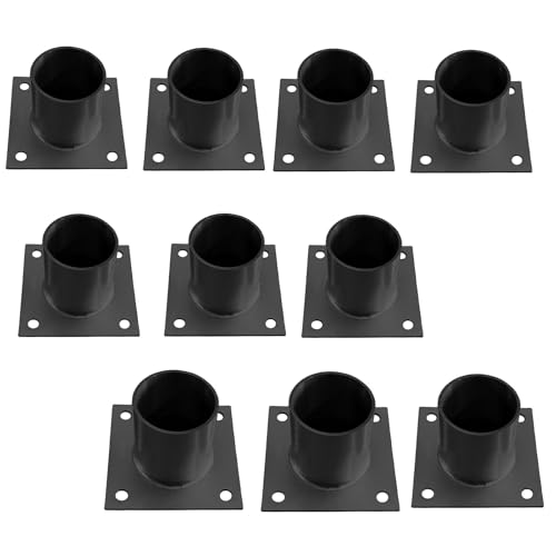 Deckpfostenstütze, Ankerbasis, Zauntorpfostenflanschhalterung, erhöhte Säulenhalterung für sichere Installation Deckpfostenstütze, Ankerbasis, Zauntorpfostenflanschhalterung, erhöhte Säulenhalterung für sichere Installation von Generisch