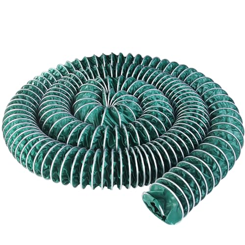 Dehnbarer flexibler Kanalschlauch, flammhemmender Kanalschlauch for Gebläse/Luft-/Abluftventilator, Hochleistungs-Trockner-Belüftungsschlauch (3,28 Fuß)(320mm) von Generisch