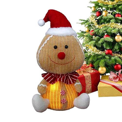 Deko - Beleuchtete männchen Sammelfigur - Wohnaccessoires Tischdekoration Für Kamin Schreibtisch Schlafzimmer Büro Deko - Beleuchtete männchen Sammelfigur - Wohnaccessoires Tischdekoration Für Kamin Schreibtisch Schlafzimmer Büro von Generisch