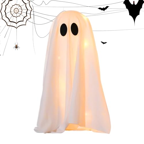 -Dekoration,Leuchtender Halloween Geist | Horror Schreibtisch-Dekorationsstück Für Fensterdekoration Schlafzimmer Grusel-Ausstattung Innenbereich Foto-Requisiten -Dekoration,Leuchtender Halloween Geist | Horror Schreibtisch-Dekorationsstück Für Fensterdekoration Schlafzimmer Grusel-Ausstattung Innenbereich Foto-Requisiten von Generisch