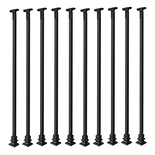 Dekorative Metall-Baluster für Treppen- und Deckgeländer, verbessern die Sicherheit und Ästhetik für Wendeltreppen, Veranda-Handlauf und Flurstufen Dekorative Metall-Baluster für Treppen- und Deckgeländer, verbessern die Sicherheit und Ästhetik für Wendeltreppen, Veranda-Handlauf und Flurstufen von Generisch