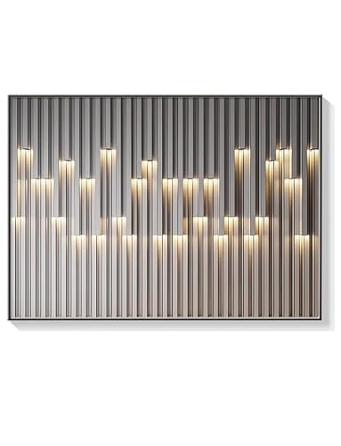 Dekorative Schalttafelabdeckung - Dekoratives Gemälde for Verteilerkästen, Verstecken von Zählern, Dekoratives Gemälde for Stromzählerkästen - Wandmontierte Schalttafelabdeckung(F,60x45cm) von Generisch
