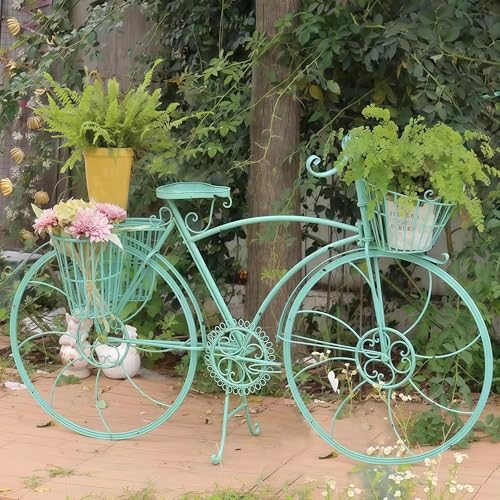 Dekorativer Metall-Fahrradständer für Hochzeit, Garten, Dekoration, Blumentopfhalter Dekorativer Metall-Fahrradständer für Hochzeit, Garten, Dekoration, Blumentopfhalter von Generisch