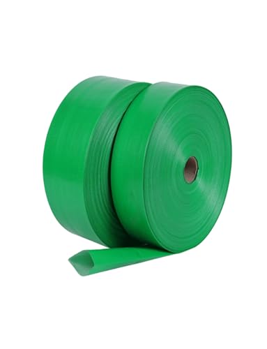 Dicker, 0,7 mm flacher Entladungsschlauch, für Tauch- und andere Wasserpumpen, Abfluss-Teiche, Gartenbewässerung, Whirlpool, Schwimmbad (100 m, 9 cm) von Generisch