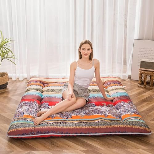 Dicker Boden Isomatte - Tragbare faltbare Campingmatratze für Erwachsene, Landhausstil-Design, ideal für Bodenliege, Bett und Sofa Dicker Boden Isomatte - Tragbare faltbare Campingmatratze für Erwachsene, Landhausstil-Design, ideal für Bodenliege, Bett und Sofa von Generisch