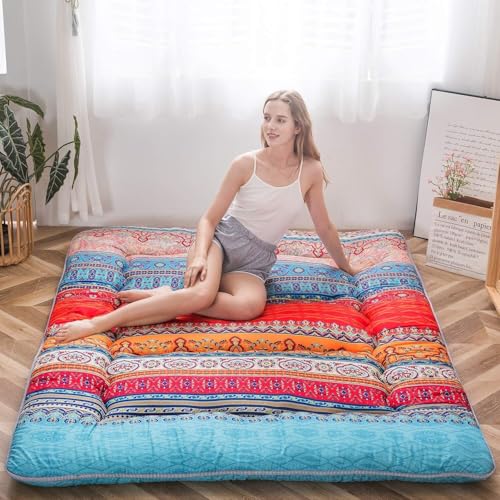 Dicker Boden Isomatte - Tragbare faltbare Campingmatratze für Erwachsene, Landhausstil-Design, ideal für Bodenliege, Bett und Sofa Dicker Boden Isomatte - Tragbare faltbare Campingmatratze für Erwachsene, Landhausstil-Design, ideal für Bodenliege, Bett und Sofa von Generisch
