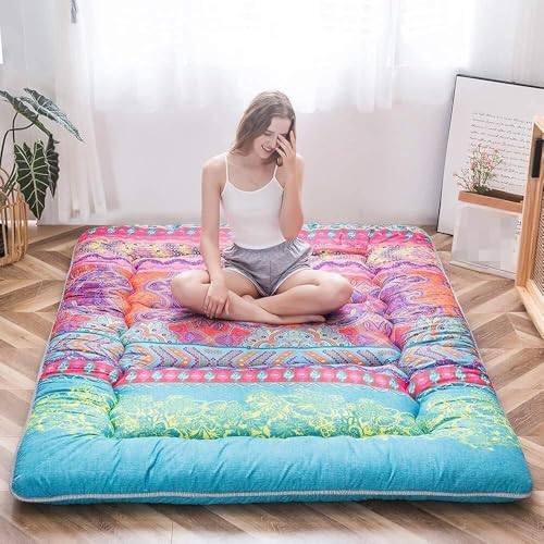 Dicker Boden Isomatte - Tragbare faltbare Campingmatratze für Erwachsene, Landhausstil-Design, ideal für Bodenliege, Bett und Sofa Dicker Boden Isomatte - Tragbare faltbare Campingmatratze für Erwachsene, Landhausstil-Design, ideal für Bodenliege, Bett und Sofa von Generisch