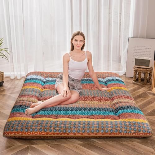 Dicker Boden Isomatte - Tragbare faltbare Campingmatratze für Erwachsene, Landhausstil-Design, ideal für Bodenliege, Bett und Sofa Dicker Boden Isomatte - Tragbare faltbare Campingmatratze für Erwachsene, Landhausstil-Design, ideal für Bodenliege, Bett und Sofa von Generisch