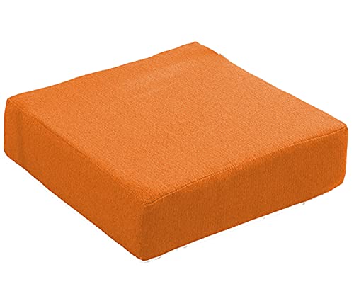 Dickes, quadratisches Kissen, 55 x 55 x 8 cm, abnehmbarer Bezug, rutschfest, perfekt für Zuhause, Büro, Garten, Sitzgelegenheit, bequeme Bodenpolster, Plüschpolsterung für Entspannung. Dickes, quadratisches Kissen, 55 x 55 x 8 cm, abnehmbarer Bezug, rutschfest, perfekt für Zuhause, Büro, Garten, Sitzgelegenheit, bequeme Bodenpolster, Plüschpolsterung für Entspannung. von Generisch