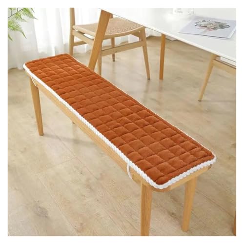 Dickes Plüsch-Outdoor-Bankkissen, langes Mahagoni-Sitzkissen, Winter-Sofakissen, Hockerkissen, Matte, bequemer Holzstuhl-Sitzbezug für Terrassenmöbel Dickes Plüsch-Outdoor-Bankkissen, langes Mahagoni-Sitzkissen, Winter-Sofakissen, Hockerkissen, Matte, bequemer Holzstuhl-Sitzbezug für Terrassenmöbel von Generisch