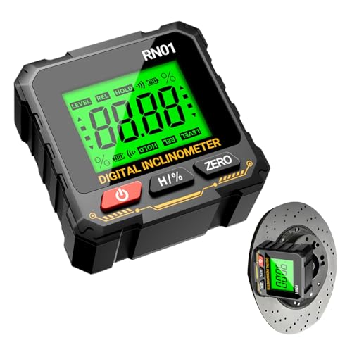 Digital Angle Finder, Magnetic Mini Protractor, Measuring Tool for Woodworking Construction Machinist Carpentry, Level Gauge Device with LCD Display Precision Reading Portable Design Digital Angle Finder, Magnetic Mini Protractor, Measuring Tool for Woodworking Construction Machinist Carpentry, Level Gauge Device with LCD Display Precision Reading Portable Design von Generisch