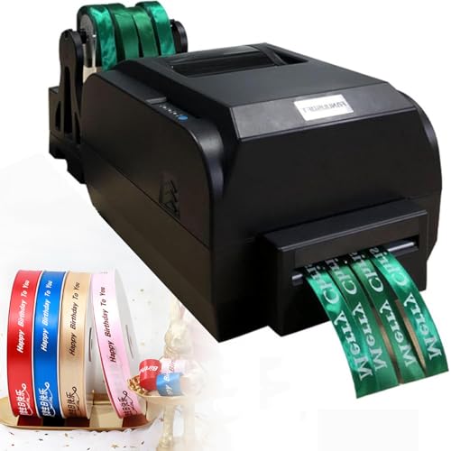 Digitaler Farbbanddrucker für Geschenkverpackungen, 4-reihige Satinbanddruckmaschine, hohe Auflösung 200 DPI, schnelle 150 mm/s Geschwindigkeit Digitaler Farbbanddrucker für Geschenkverpackungen, 4-reihige Satinbanddruckmaschine, hohe Auflösung 200 DPI, schnelle 150 mm/s Geschwindigkeit von Generisch