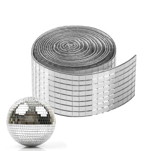 Disco Spiegel Mosaik | Als Mosaikfliesen | Reflektierende Wasserdichte Deko Aufkleber Für Wände Böden Badezimmer Disco Spiegel Mosaik | Als Mosaikfliesen | Reflektierende Wasserdichte Deko Aufkleber Für Wände Böden Badezimmer von Generisch