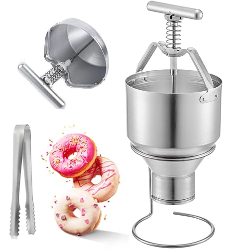 Donut-Tropfbehälter-Spender, 5 l manueller Donut-Abgeber, 6 verstellbare Donut-Maker mit Ständerhalter, for gleichmäßige Donut-Formung und Teigausgabe, for Bäckereien, einfach zu verwenden Donut-Tropfbehälter-Spender, 5 l manueller Donut-Abgeber, 6 verstellbare Donut-Maker mit Ständerhalter, for gleichmäßige Donut-Formung und Teigausgabe, for Bäckereien, einfach zu verwenden von Generisch