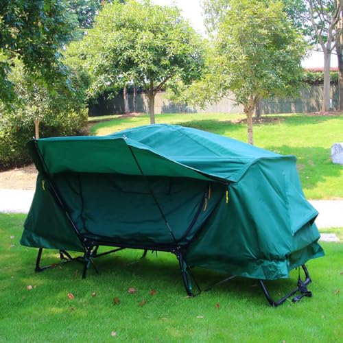 Doppelschichtiges, regendichtes Campingzelt, Kinderbett mit Gazefenster und Aufbewahrungstasche, Sandwich-EVA-Schaum-Pad für erhöhten Outdoor-Komfort Doppelschichtiges, regendichtes Campingzelt, Kinderbett mit Gazefenster und Aufbewahrungstasche, Sandwich-EVA-Schaum-Pad für erhöhten Outdoor-Komfort von Generisch
