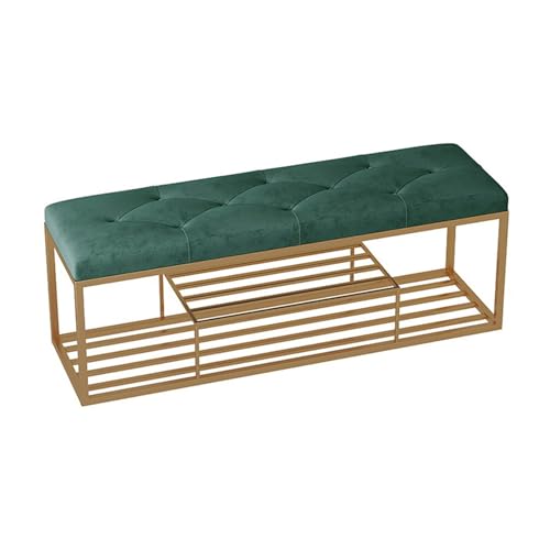 Doppelseitiger Schminkspiegel aus Kupfer mit 3-facher Vergrößerung - Wandmontierter drehbarer Kosmetikspiegel für Badezimmer & Schönheit (Grün 80 x 30 x 40 cm) von Generisch