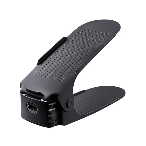 Doppelt verdicktes Schuhregal, verstellbare Lagertablett, platzsparender Organizer für den Haushalt, Schuhschrank-Regale Doppelt verdicktes Schuhregal, verstellbare Lagertablett, platzsparender Organizer für den Haushalt, Schuhschrank-Regale von Generisch